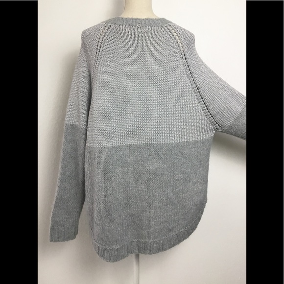 Michael Kors Pullover Sweater Metallic Grays - Picture 6 of 8
